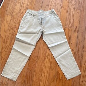 LOFT Gray Chinos Classic Straight-Leg